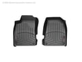 Picture of WeatherTech FloorLiners - Black - Front - 2 Piece