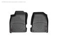 Picture of WeatherTech FloorLiners - Black - Front - 2 Piece