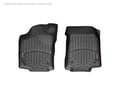 Picture of WeatherTech FloorLiners - Black - Front - 2 Piece