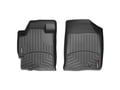 Picture of WeatherTech FloorLiners - Black - Front - 2 Piece