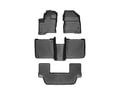 Picture of WeatherTech FloorLiners - Black - Front, Rear & 3rd Row