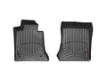 Picture of WeatherTech FloorLiners - Black - Front - 2 Piece