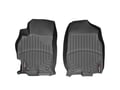 Picture of WeatherTech FloorLiners - Black - Front - 2 Piece