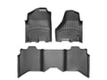 Picture of WeatherTech FloorLiners - Black - Front & Rear