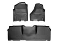 Picture of WeatherTech FloorLiners - Front & Rear - Black