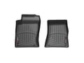 Picture of WeatherTech FloorLiners - Black - Front - 2 Piece