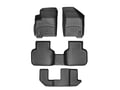 Picture of WeatherTech FloorLiners - Black - Front, Rear & 3rd Row