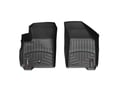 Picture of WeatherTech FloorLiners - Black - Front - 2 Piece