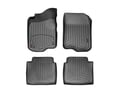 Picture of WeatherTech FloorLiners - Front & Rear - Black