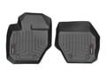 Picture of WeatherTech FloorLiners - Black - Front - 2 Piece