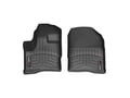 Picture of WeatherTech FloorLiners - Black - Front - 2 Piece