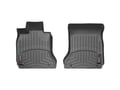 Picture of WeatherTech FloorLiners - Black - Front - 2 Piece