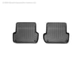 Picture of WeatherTech FloorLiners - Black - Rear - 2 Piece