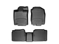 Picture of WeatherTech FloorLiners - Front & Rear - Black