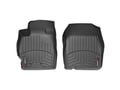 Picture of WeatherTech FloorLiners - Black - Front - 2 Piece