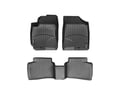 Picture of WeatherTech FloorLiners - Black - Front & Rear