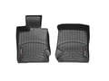 Picture of WeatherTech FloorLiners - Black - Front - 2 Piece