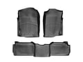 Picture of WeatherTech FloorLiners - Black - Front & Rear