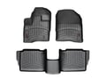 Picture of WeatherTech FloorLiners - Black - Front & Rear