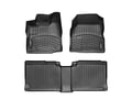 Picture of WeatherTech FloorLiners - Black - Front & Rear