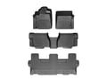 Picture of WeatherTech FloorLiners - Front, 2nd & 3rd Row - Black