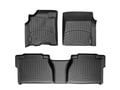 Picture of WeatherTech FloorLiners - Black - Front & Rear