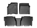 Picture of WeatherTech FloorLiners - Black - Front & Rear