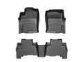 Picture of WeatherTech FloorLiners - Black - Front & Rear