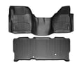 Picture of WeatherTech FloorLiners - Black - Front & Rear