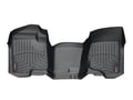 Picture of WeatherTech FloorLiners - Black - Front - 1 Piece Over-The-Hump