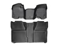 Picture of WeatherTech FloorLiners - Front & Rear - Over-The-Hump - Black