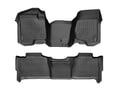 Picture of WeatherTech FloorLiners - Front - Over-The-Hump & Rear - Black