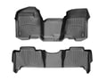 Picture of WeatherTech FloorLiners - Front & Rear - Over-The-Hump - Black