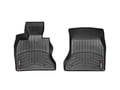 Picture of WeatherTech FloorLiners - Black - Front - 2 Piece