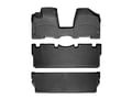 Picture of WeatherTech FloorLiners - Front, 2nd & 3rd Row - Over-The-Hump - Black