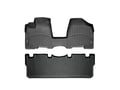 Picture of WeatherTech FloorLiners - Front & Rear - Over-The-Hump - Black