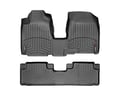 Picture of WeatherTech FloorLiners - Front & Rear - Over-The-Hump - Black