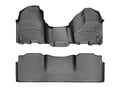Picture of WeatherTech FloorLiners - Front Over-The-Hump & Rear - Black