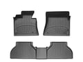 Picture of WeatherTech FloorLiners - Front Over-The-Hump & Rear - Black