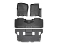 Picture of WeatherTech FloorLiners - Front, 2nd & 3rd Row - Black