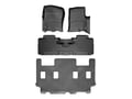 Picture of WeatherTech FloorLiners - Front, 2nd & 3rd Row - Black