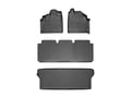 Picture of WeatherTech FloorLiners - Front, 2nd & 3rd Row - Black