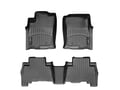 Picture of WeatherTech FloorLiners - Front & Rear - Black