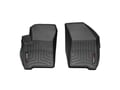 Picture of WeatherTech FloorLiners - Black - Front - 2 Piece