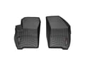 Picture of WeatherTech FloorLiners - Black - Front - 2 Piece