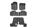 Picture of WeatherTech FloorLiners - Black - Front, Rear & 3rd Row