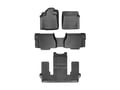 Picture of WeatherTech FloorLiners - Front, 2nd & 3rd Row - Black