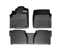 Picture of WeatherTech FloorLiners - Black - Front & Rear