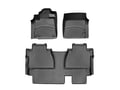 Picture of WeatherTech FloorLiners - Front & Rear - Black