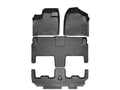 Picture of WeatherTech FloorLiners - Front, 2nd & 3rd Row - Black